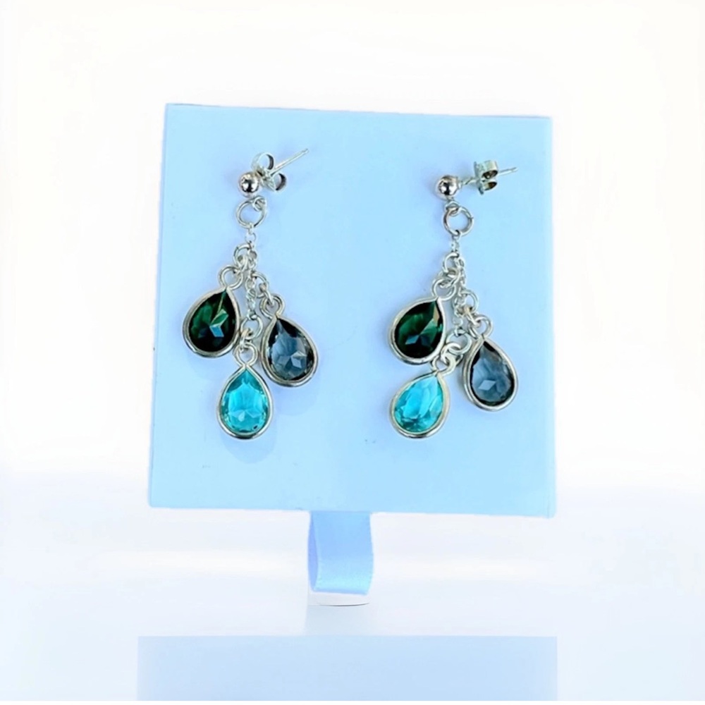 NEW! Host Pick 🎉 Talisa Enchanted Rain Drop Birthstone Earrings Sterling Silver